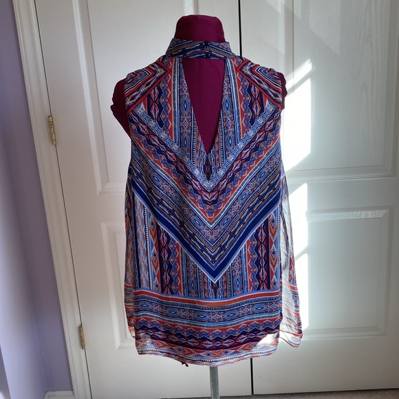 ALYX XL Sleeveless Y2K Blouse with choker neck. - Picture 2 of 12